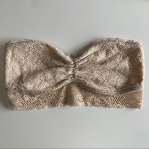 Aerie creme lace bandeau